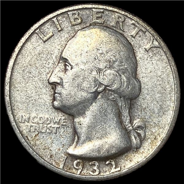1932-S Silver Washington Quarter LIGHTLY CIRCULATED