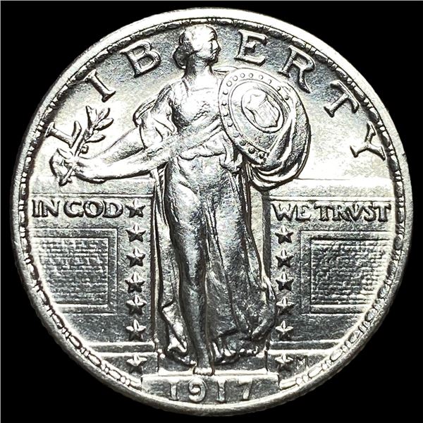 1917 Type 2 Standing Liberty Quarter UNCIRCULATED