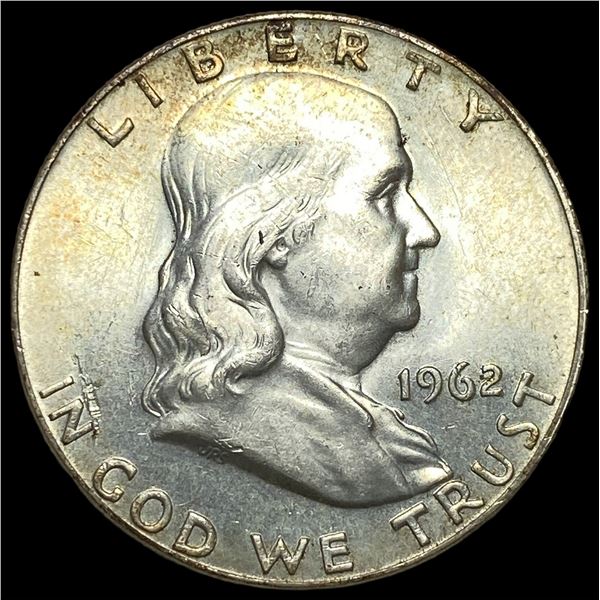 1962 Silver Franklin Half Dollar UNCIRCULATED
