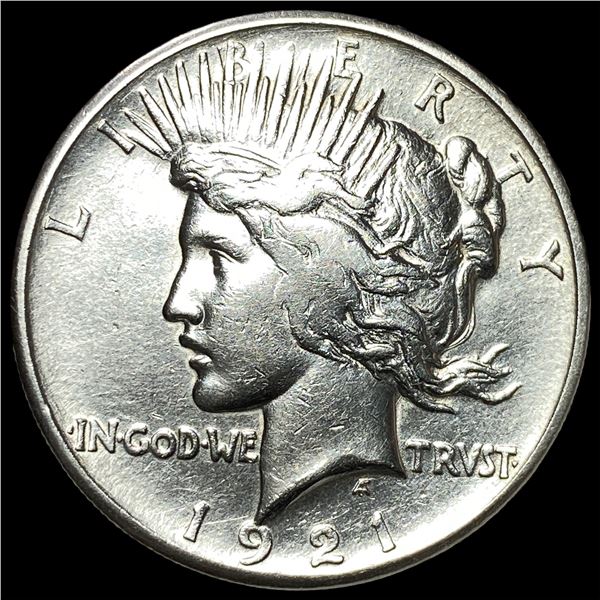 1921 Silver Peace Dollar CLOSELY UNCIRCULATED