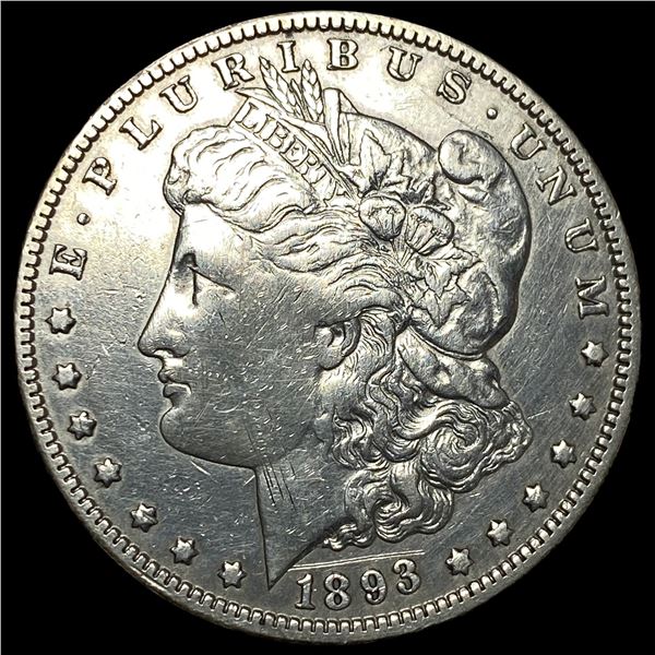 1893-O Silver Morgan Dollar NEARLY UNCIRCULATED
