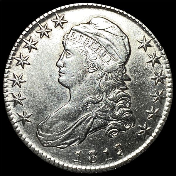1819 Capped Bust Half Dollar CLOSELY UNCIRCULATED