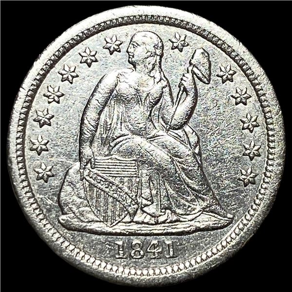 1841 Seated Liberty Dime CLOSELY UNCIRCULATED