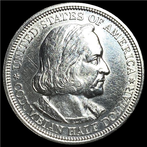 1893 Silver Columbian Expo Half Dollar UNCIRCULATED