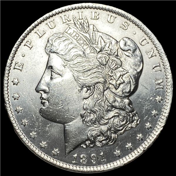 1891 Silver Morgan Dollar CHOICE BU