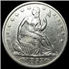 Image 1 : 1853 Arrows/Rays Seated Liberty Half Dollar CHOICE AU