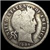 Image 1 : 1904-S Silver Barber Dime LIGHTLY CIRCULATED