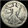 Image 1 : 1916-S Walking Liberty Half Dollar NICELY CIRCULATED