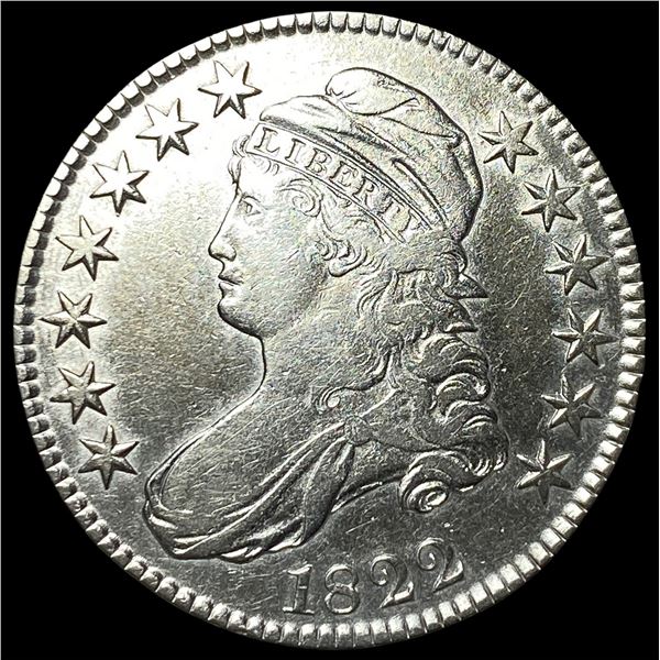 1822 Capped Bust Half Dollar CLOSELY UNCIRCULATED