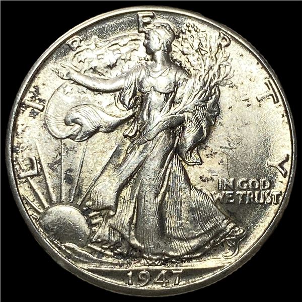 1947-D Walking Liberty Half Dollar UNCIRCULATED
