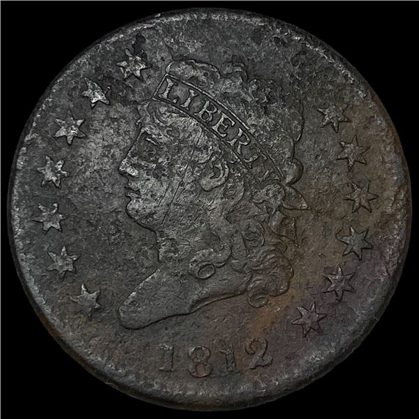 1812 Classic Head Large Cent LIGHTLY CIRCULATED