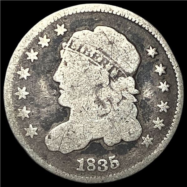 1835 Capped Bust Half Dime NICELY CIRCULATED