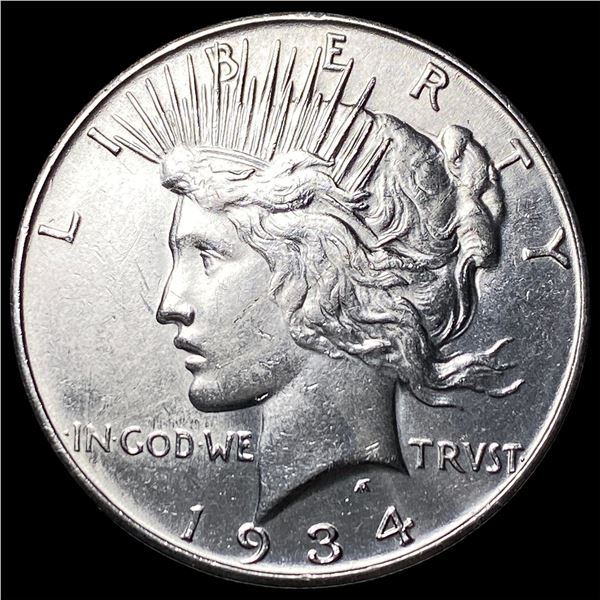 1934-D Silver Peace Dollar UNCIRCULATED