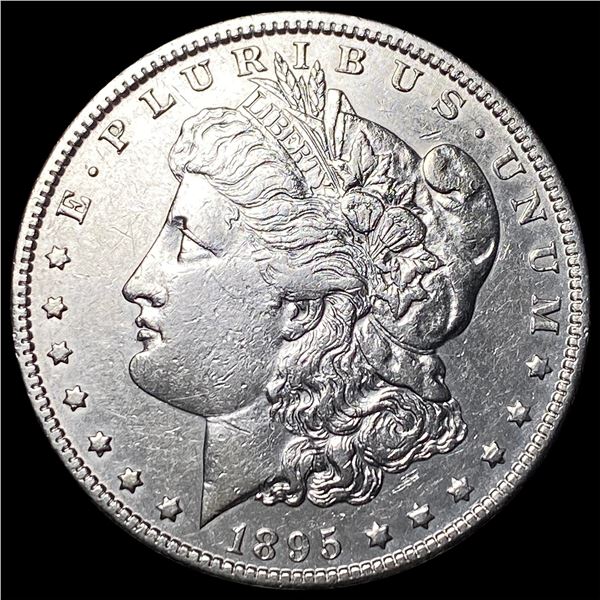 1895-O Silver Morgan Dollar CHOICE AU