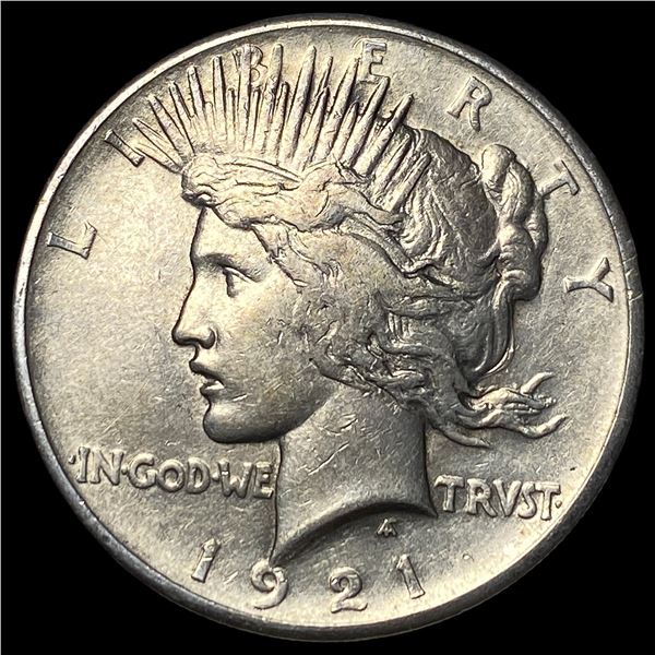 1921 Silver Peace Dollar CLOSELY UNCIRCULATED