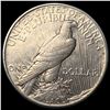 Image 2 : 1921 Silver Peace Dollar CLOSELY UNCIRCULATED