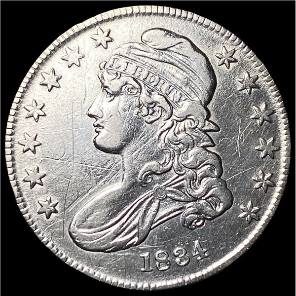 1834 Capped Bust Half Dollar HIGH GRADE