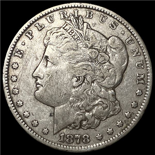 1878-CC Silver Morgan Dollar NEARLY UNCIRCULATED