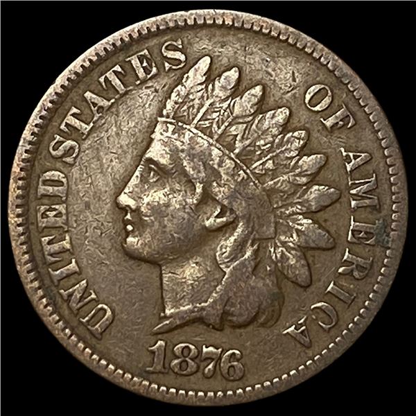 1876 Indian Head Cent LIGHTLY CIRCULATED