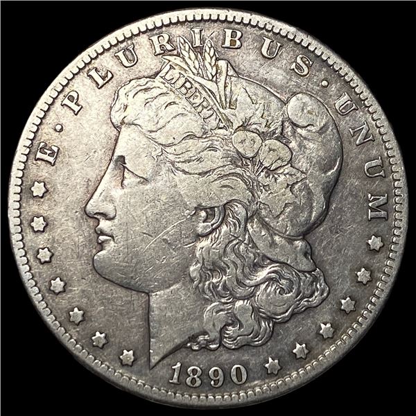1890-CC Silver Morgan Dollar NEARLY UNCIRCULATED