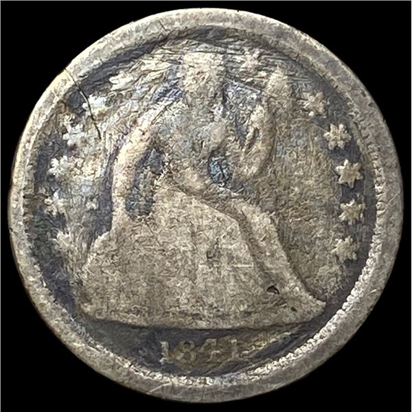 1841-O Seated Liberty Dime NICELY CIRCULATED