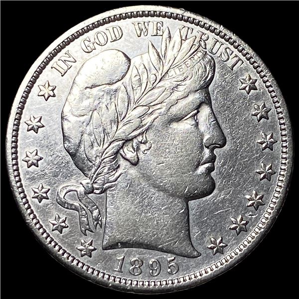 1895-S Silver Barber Half Dollar UNCIRCULATED