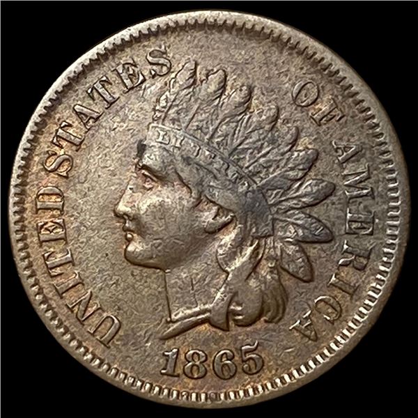 1865 Indian Head Cent NEARLY UNCIRCULATED