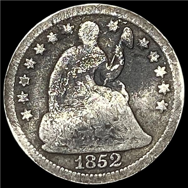 1852-O Silver Seated Liberty Half Dime LIGHTLY CIRCULATED