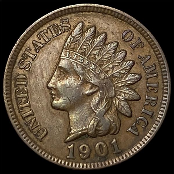 1901 Indian Head Cent CLOSELY UNCIRCULATED