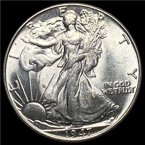 1947 Silver Walking Liberty Half Dollar CHOICE BU