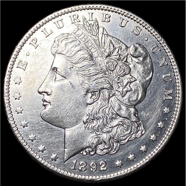 1892-CC Silver Morgan Dollar UNCIRCULATED