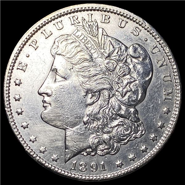 1891-CC Morgan Silver Dollar UNCIRCULATED