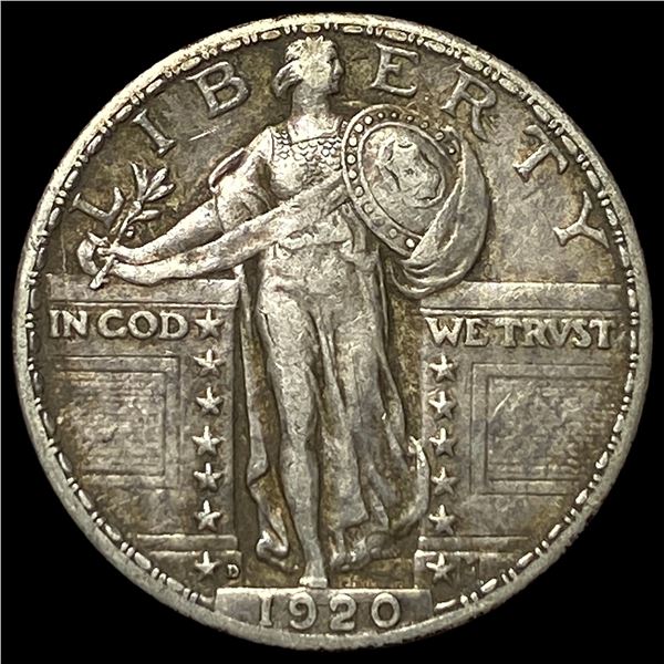 1920-D Silver Standing Liberty Quarter UNCIRCULATED