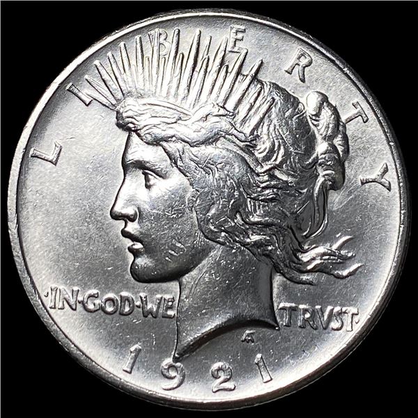 1921 Silver Peace Dollar CLOSELY UNCIRCULATED
