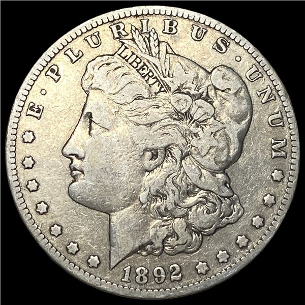1892-S Silver Morgan Dollar NEARLY UNCIRCULATED