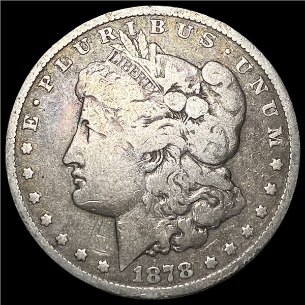 1878 Silver Morgan Dollar LIGHTLY CIRCULATED