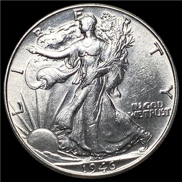1946 Silver Walking Liberty Half Dollar CHOICE BU