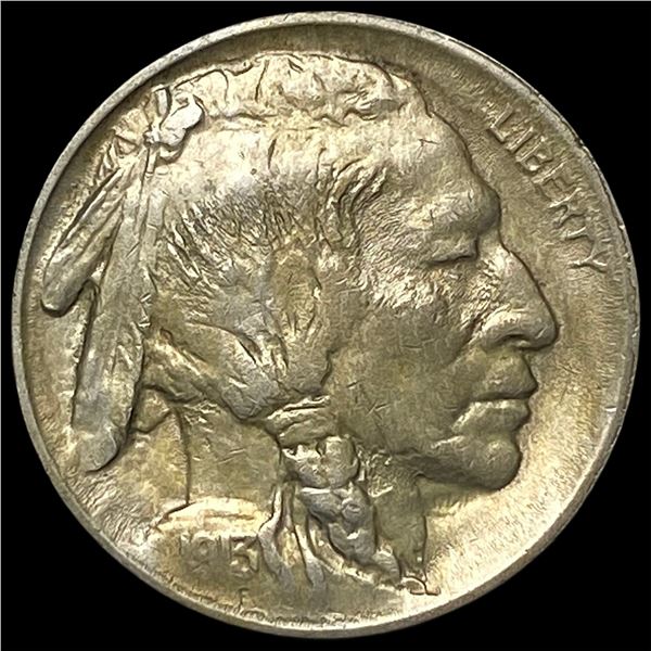 1913 Type 2 Buffalo Nickel CLOSELY UNCIRCULATED