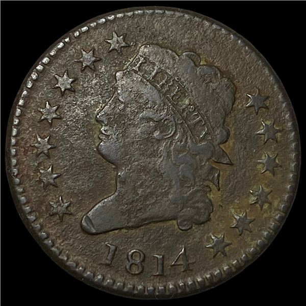 1814 Classic Head Large Cent LIGHTLY CIRCULATED