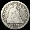 Image 1 : 1875 Seated Liberty Quarter CHOICE PROOF