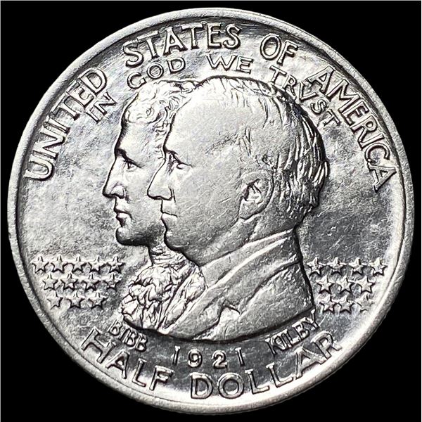 1921 Silver Alabama Half Dollar CLOSELY UNCIRCULATED