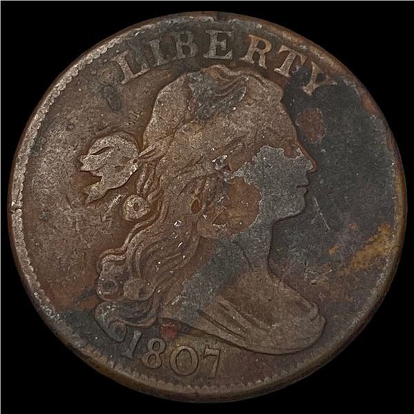 1807 Draped Bust Large Cent HIGH GRADE
