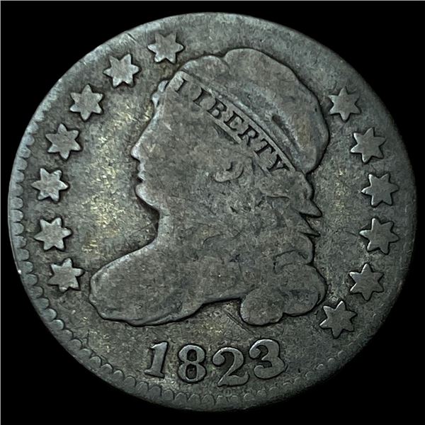 1823 Capped Bust Dime LIGHTLY CIRCULATED