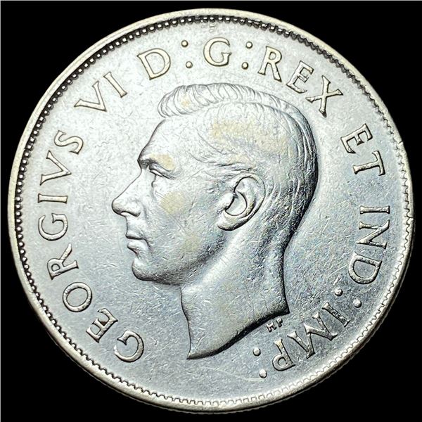 1944 Canada Silver 50 Cents HIGH GRADE
