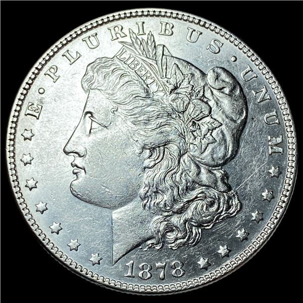 1878 Silver Morgan Dollar CLOSELY  UNCIRCULATED