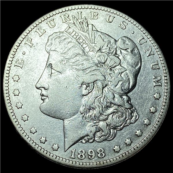 1898-S Silver Morgan Dollar NEARLY  UNCIRCULATED