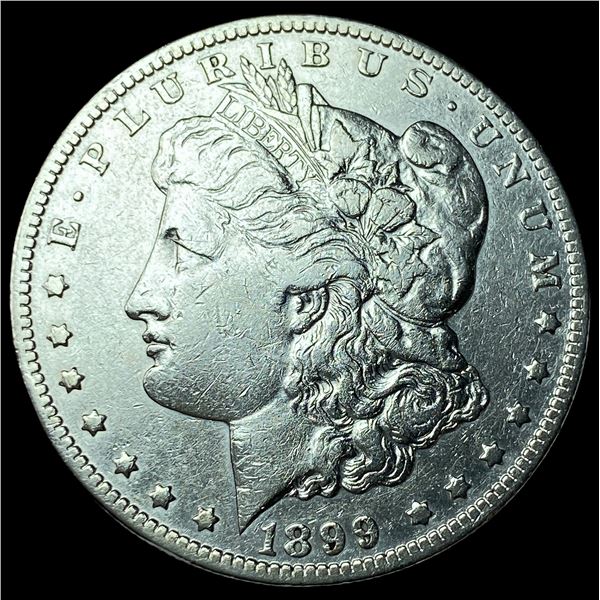 1899-O Micro O Morgan Silver Dollar ABOUT  UNCIRCULATED