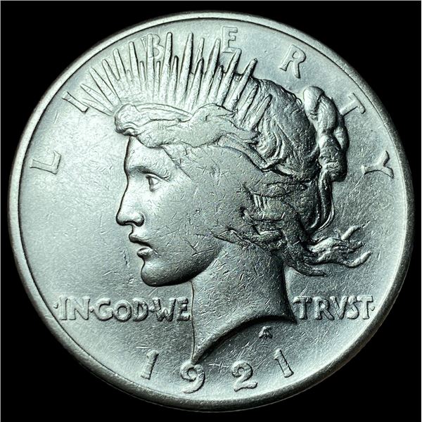 1921 Silver Peace Dollar LIGHTLY CIRCULATED