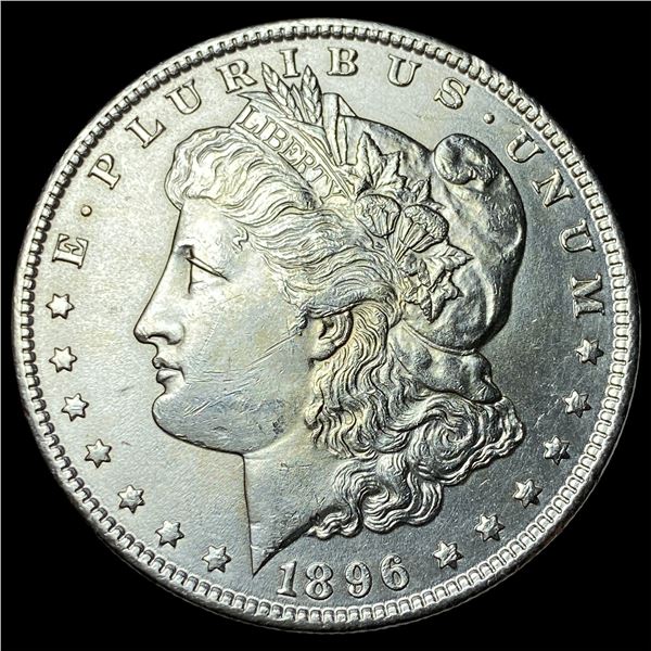 1896 Silver Morgan Dollar GEM BU