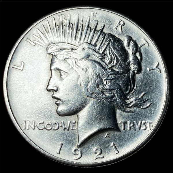 1921 Silver Peace Dollar CLOSELY UNCIRCULATED
